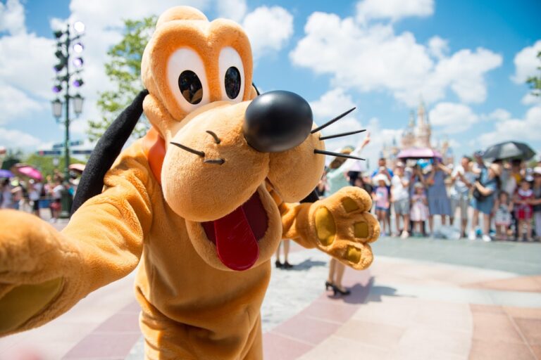 pluto a disneyland, nome per cani ispirati a disney